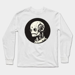 robot retro Long Sleeve T-Shirt